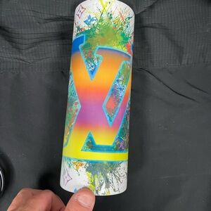 Colorful Graffiti-Style Tumbler